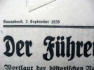 Historic newspaper - 1st day after WW II outbreak 