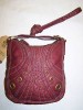 NEW Reddish-Brown Shoulder Purse Handbag Fake Leather 