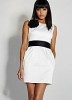 Ax Paris Monocrome Shift Dress Size 8 Bnwt 