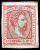 1874 ED#157(*) 16 mv. rosa CARLOS VII Correo Carlista 