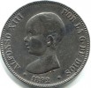 5 PESETAS  PLATA ALFONSO  XIII PG  M 1892 *18 , 92 MBC 