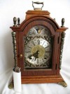 Large Warmink Oak Dutch 8 Day Bracket Clock Moon Phase 