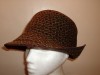 WARM BROWN GREEN WOVEN TRILBY STYLE WARM TRENDY HAT 59 