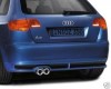 NEW GENUINE AUDI A3 SPORTBACK VOTEX REAR SPOILER SKIRT  