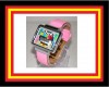 RELOJ CARTA DE AJUSTE TV RETRO  rosa ESPAÑA 