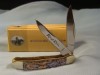 ROUGH RIDER TINY COPPERHEAD ABALONE SERIES KNIFE>RR188 