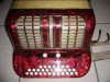 Harmonika Hohner Club III M, 8 Bässe, 3-chörig, gut 