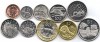 ZIMBABWE: serie 10 monedas  (1997-2002) S/C 