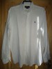 RALPH LAUREN~~MENS DESIGNER LINEN SHIRT SIZE L 