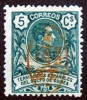 1911 GUINEA Ed#73* 5 c. verde.Tipo 1  ALFONSO XIII 