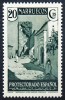 1933-35 Spanien MAROKKO ED#138**  20 c. grau grün 