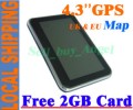 NEW CAR GPS 4.3
