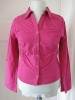 PER UNA FITTED CERISE BLOUSE, UK 16 
