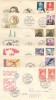 7 SERSOBRES PRIMER DIA CERTIFICADOS. 1961/62.