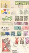 ESPAÑA. 7 CARTAS CERTIFICADAS CON MATASELLOS E.1962.