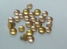 WRIST WATCH CROWNBUTTONS 25PIECE GOLDPLATED WATCH PART 