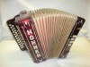  Akkordeon HOHNER CLUB X , antik Rarität Handharmonika diatonisch Zieharmonika 