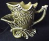 AN UNUSUAL CIRCA 1940/50s PORTMEIRION 'SEA MONSTER OR FISH' SHAVING MUG..... 