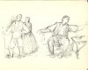 Dibujo tinta:Personajes aragoneses 