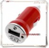 Universal Mini USB Car Charger DC Power Adapter red 