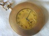 MONTRE A GOUSSET TAVANNES  PLAQUEE OR AVEC CHATELEINE 
