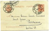 Spain Zaragoza Tarjeta Postal to Poschiavo 1.11.1905 