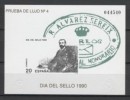 1990 - DIA DEL SELLO - PRUEBA LUJO 