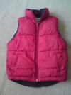 Boys Bright Red Padded Warm Gillet Coat / Jacket With Fleece Lining 2 - 3 years  