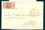 CARTA ESPAÑOLA TARRAGONA- MADRID 1852     L119 
