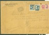 SPAIN COMMERCIAL REGISTERED  COVER BARCELONA BERLN GERMANY SC#521 539 BLUE 1P 
