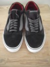 VANS Off The Wall black suede trainers size 7 