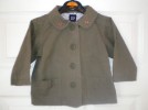 BABY GAP GIRLS KHAKI GREEN JACKET AGE 6-12 MONTHS, 