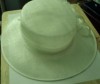 Ladies Cream Formal Hat - wide brim/decoration - Wedding/Races - Worn Once - VGC 