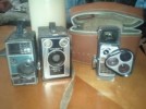 3 vintage cameras 