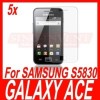 5x Ultraclear Screen Protector for Samsung Galaxy Ace S5830 