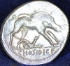 ROMAN REPUBLIC (AR) DENARIUS. GENS HOSIDIA. 