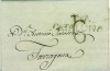 55) 1824 Torrosa Brief mit Text nach Tarragona. Schöne Schrift 
