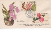 EXPOSICION NACIONAL DE ORQUIDEAS. COLOMBIA 1967