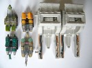 Vintage Star Wars Micro Machines Die Cast Pod Racer Set 