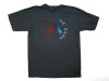 BURTON T-SHIRT GRAY MOUNTAIN SNOWBOARD LOGO TEE MEN'S SZIE SMALL 