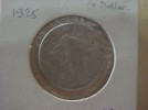 Piece monnaie 1/4 Dollar USA Liberty ARGENT 1925 (11/12) 