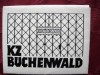 Concentration camp Buchenwald - three vintage remembrance photos & cover 