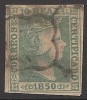 1850. INTERESANTÍSIMO 10 REALES ISABEL II EDIFIL Nº 5 USADO (F) 
