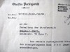 official  letter - Munich 1942 - Sophie Scholl 