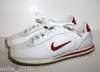 Mens Sz 10.5  NIKE VINTAGE White Red ATHLETIC RUNNING SHOES 