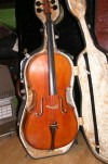 CELLO in case with interesting printed name inside  VINCENZO SANNINO  Roma  1946 