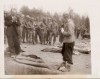 1945 Original Photo Boy Cries Dead Grandma Nordhausen Nazi Concentration Camp  