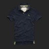 Abercrombie and Fitch Classic Polo Shirt (XXL) Navy 
