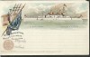 USA old official postcard postal stationery Columbian exposition 