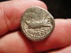 *Lucernae* Very attractive Mark Antony legionary denarius. LEG.XXII. 